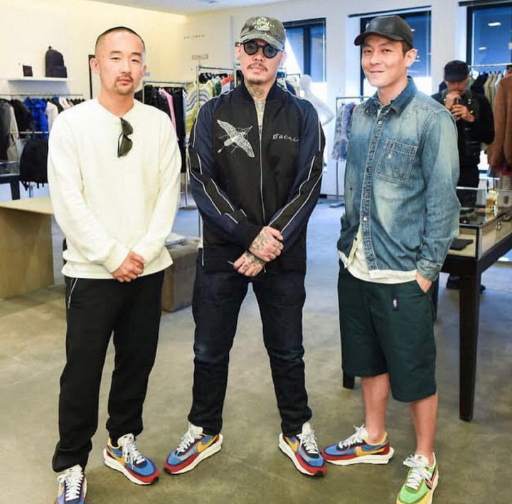 Nike x sacai LDV Waffle Sneakers Green BV0073-300
