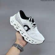 On Cloudmonster 3 Running Shoes White Black