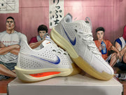 Nike ZoomX Basketball Sneakers White Blue Orange