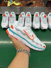 Nike P-6000 Sneakers White Orange Teal