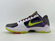 Nike Kobe 5 Protro Basketball Shoes White Purple Volt CD4991-100