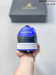 Jordan Air Jordan 1 Low Sneakers Black Blue 2607JDD295A15