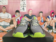 Nike Basketball Shoes in Gray and Volt Green