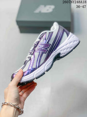 New Balance 740 Sneakers White and Purple