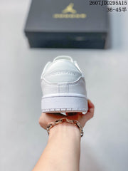Nike Air Jordan 1 Low White Sneakers 2607JDD295A15