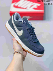 Nike Big Nike Low Sneakers in Black, Green, White and Navy