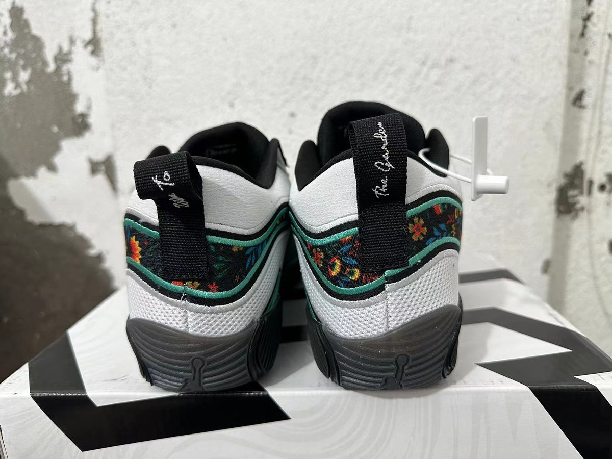 Jordan Luka 1 Basketball Shoes Black White Green Floral