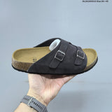 Birkenstock Arizona Two-Strap Slide Sandals Black 1029257