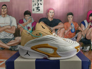 Jordan Luka 2 Basketball Shoes White Gold