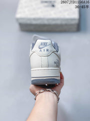 Nike Air Force 1 '07 Low Gray White Sneakers 2607JYD1156A16