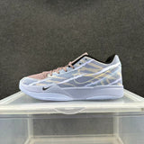 Nike Blue and Pink Basketball Sneakers