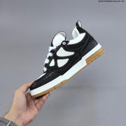Louis Vuitton Trainer-Style Sneakers in Burgundy and White