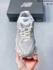 New Balance 9060 Sneakers White with Mint Accents