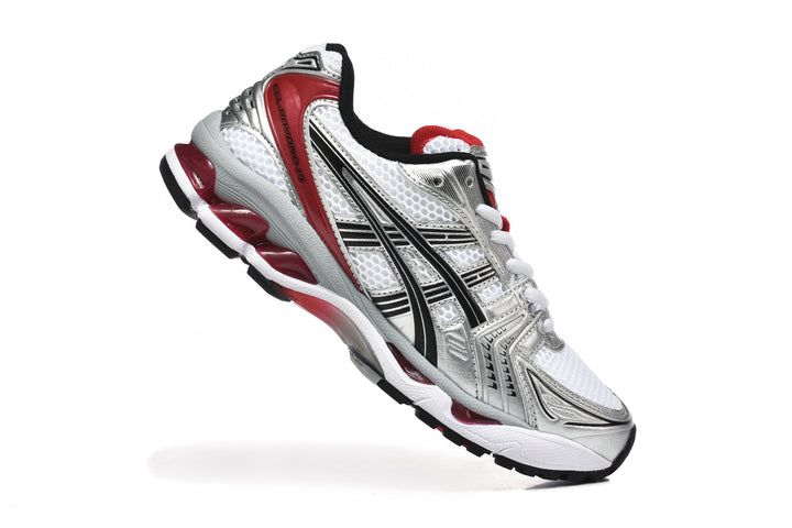 ASICS Gel-Kayano 14 Sneakers Silver White Red