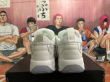 Jordan White Basketball Sneakers
