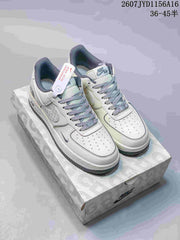 Nike Air Force 1 '07 Low Gray White Sneakers 2607JYD1156A16
