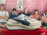 PUMA Rider Elite Sneakers in White and Navy