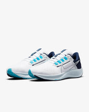 Nike Air Zoom Pegasus 38 Running Shoes White Navy CW7356-101