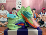 Jordan Luka 1 Basketball Shoes in Green, Pink and Purple