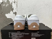 Converse Trainer-Style Sneakers in Gray and Gum