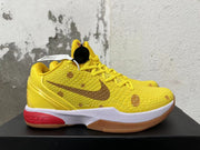 Nike Kobe 6 Protro SpongeBob Basketball Shoes Yellow