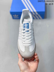 Adidas Samba Sneakers White and Gray