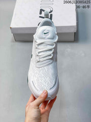 Nike Air Max 270 Premium White and Green Sneakers