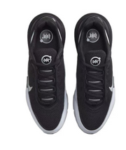 Nike Air Max Black and Silver Running Sneakers