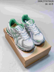 ASICS GEL-KAYANO 12.1 Silver Green Running Shoes