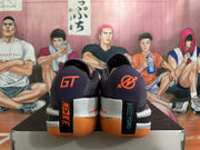 Nike GT Cut 3 Basketball Shoes in Purple and Orange