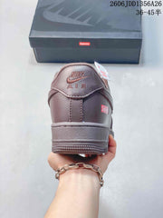 Nike Air Force 1 '07 Low-Top Sneakers in Brown