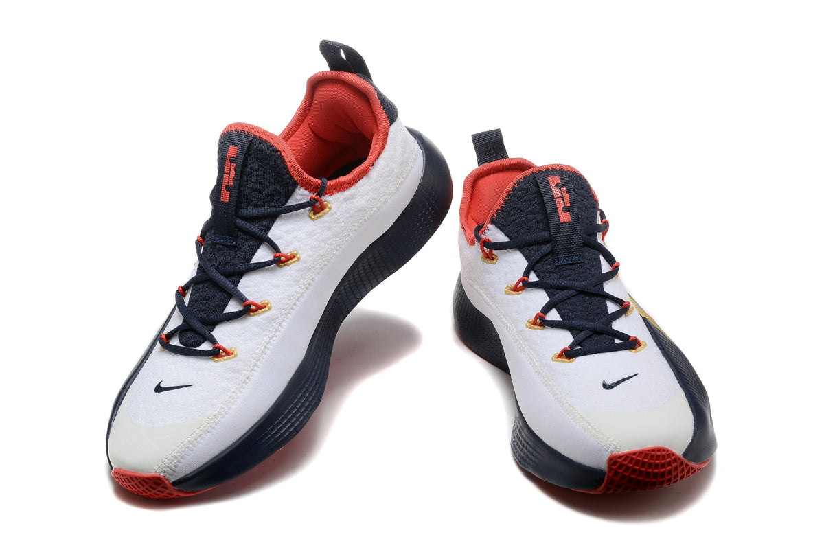 Nike LeBron Witness 7 Training Shoes White Navy Red Gold