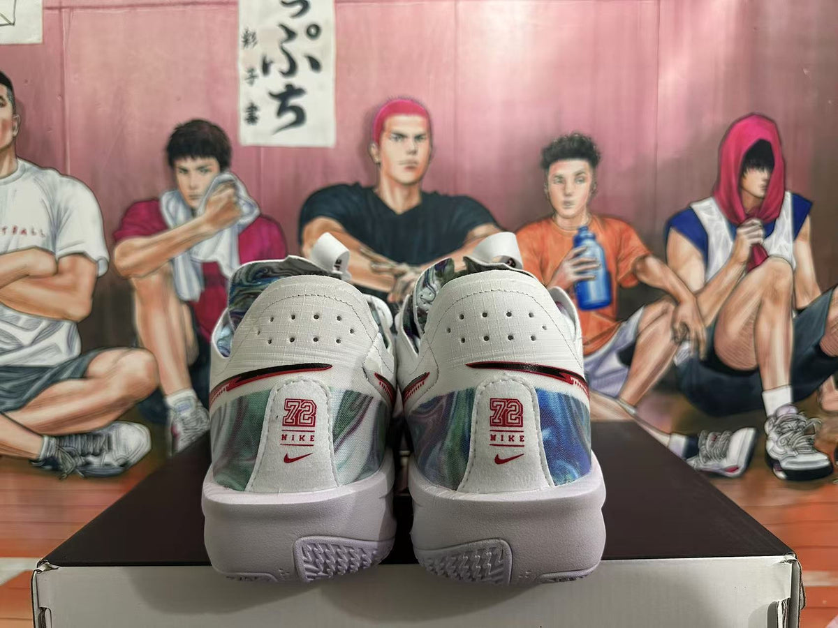 Nike White Camo Basketball Sneakers