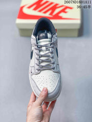 Nike SB Dunk Low Off-White White Navy Sneakers 2607ND1601A11