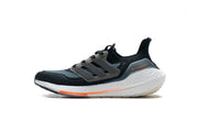 adidas Ultraboost 21 FY0389 Running Shoes, Black and Grey