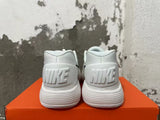 Nike White Basketball Shoes with Black Swoosh