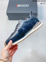 ECCO Men's Navy Lace-Up Outdoor Sneakers