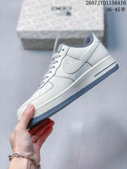 Nike Air Force 1 '07 Low Gray White Sneakers 2607JYD1156A16