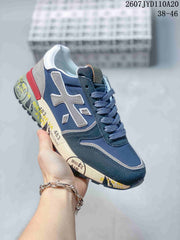 Premiata 712500UOI Men's Retro Casual Sneakers