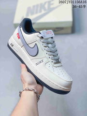 Nike Air Force 1 '07 Low White Grey Black Sneakers