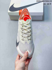 Nike ZoomX Vaporfly NEXT% 4 White Orange Running Shoes