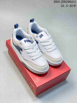PUMA 2601JDD296A31 White Blue Platform Sneakers
