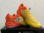 Adidas Adizero Basketball Shoes Yellow Orange