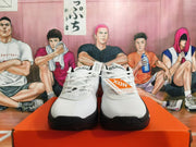 Nike White and Black Basketball Shoes