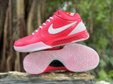 Nike Kobe 4 Basketball Shoes in Pink and White