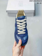 Maison Margiela S57WS0236 Blue Calfskin Sneakers