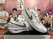 Nike GT Cut 3 Basketball Shoes in White and Silver