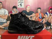 Nike Air More Uptempo Black High-Top Sneakers