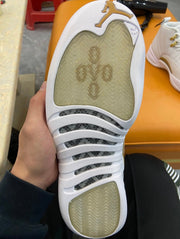 Air Jordan 12 OVO White Sneakers 873864-102