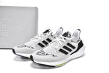 adidas UltraBoost 22 GX5573 White Black Zebra Running Shoes